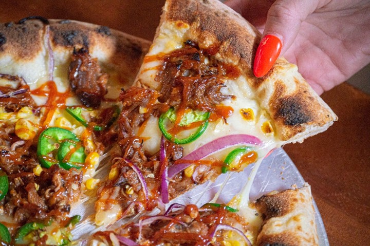 BBQ Pulled Pork Pizza