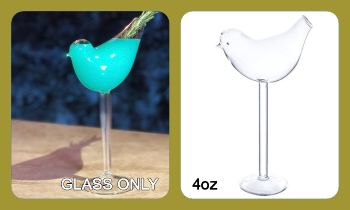Fly Me Away - Signature Cocktail Glass