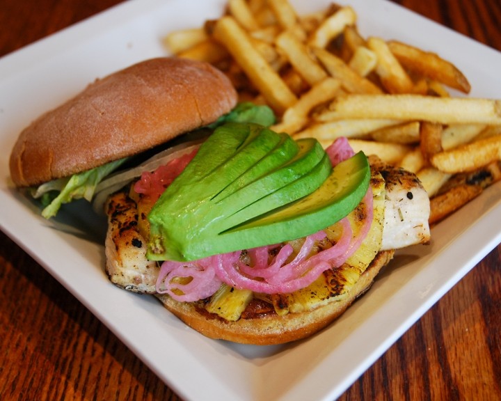 Grilled Mahi Sandwich