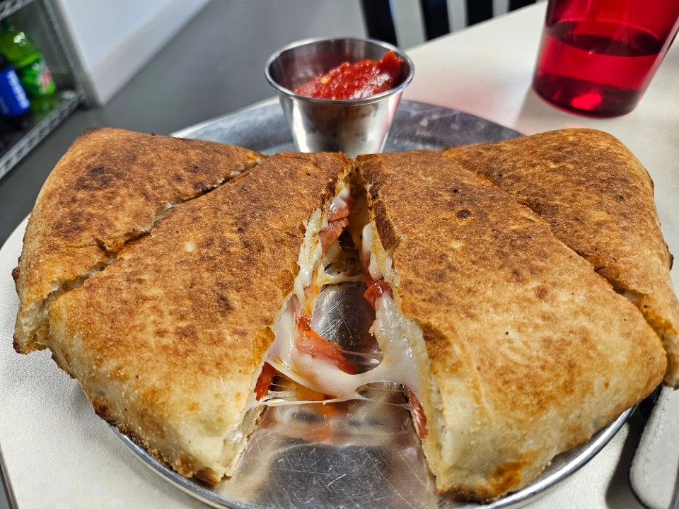 The Meats Calzone