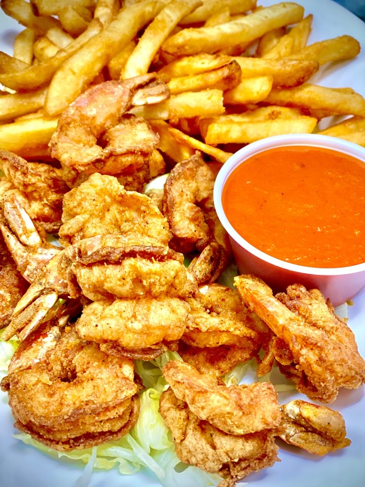 Fried Shrimp and fries