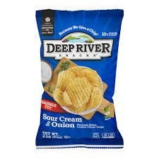 Large Bag Deep River Sour Cream & Onion 5 oz
