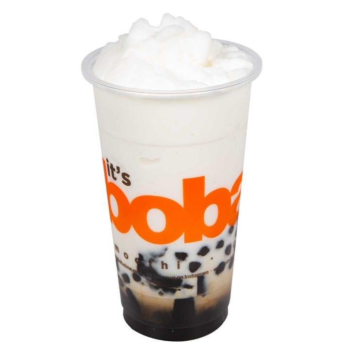 #6 Frosty Milk w/ Chocolate, Pudding, & Boba