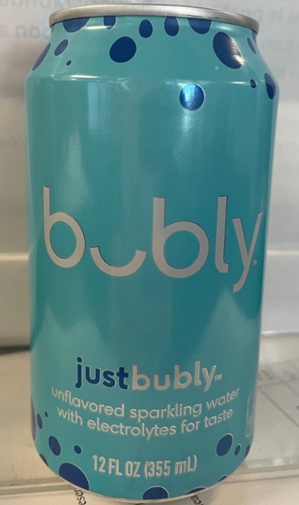 Bubly Plain Sparkling Water 12oz