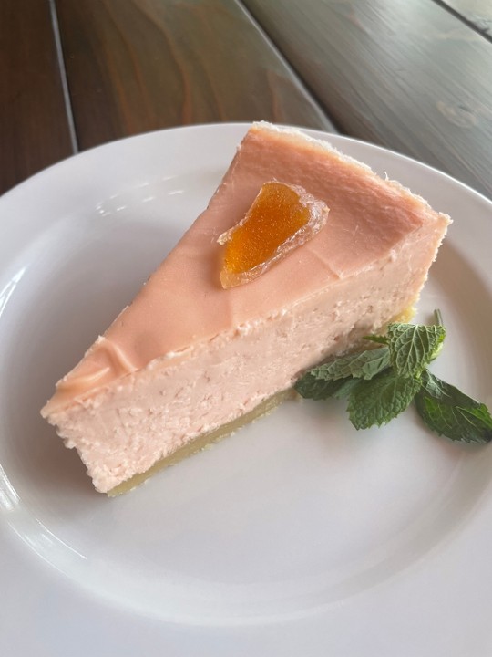 Homemade Peach Cheesecake *GF & Soy-Free*