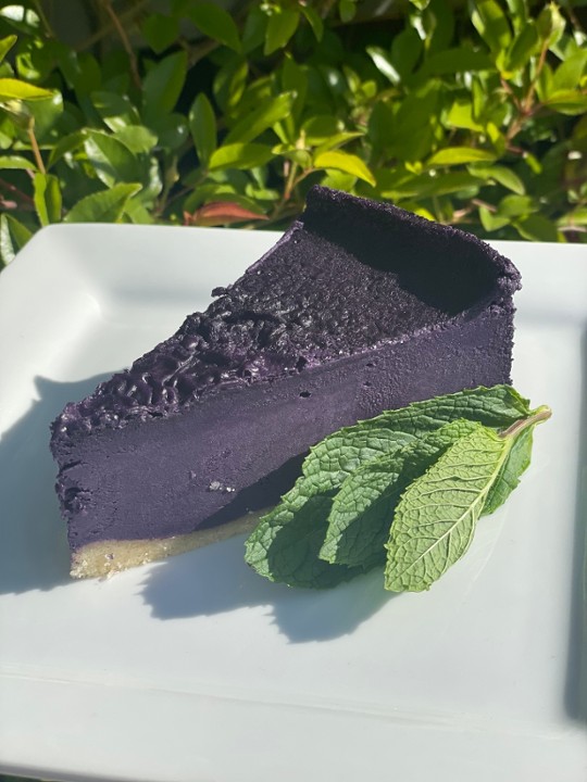 Homemade Ube Cheesecake *GF & Soy-Free*