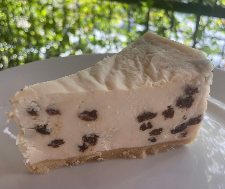 Homemade Rum Raisin Cheesecake *GF & Soy-Free*