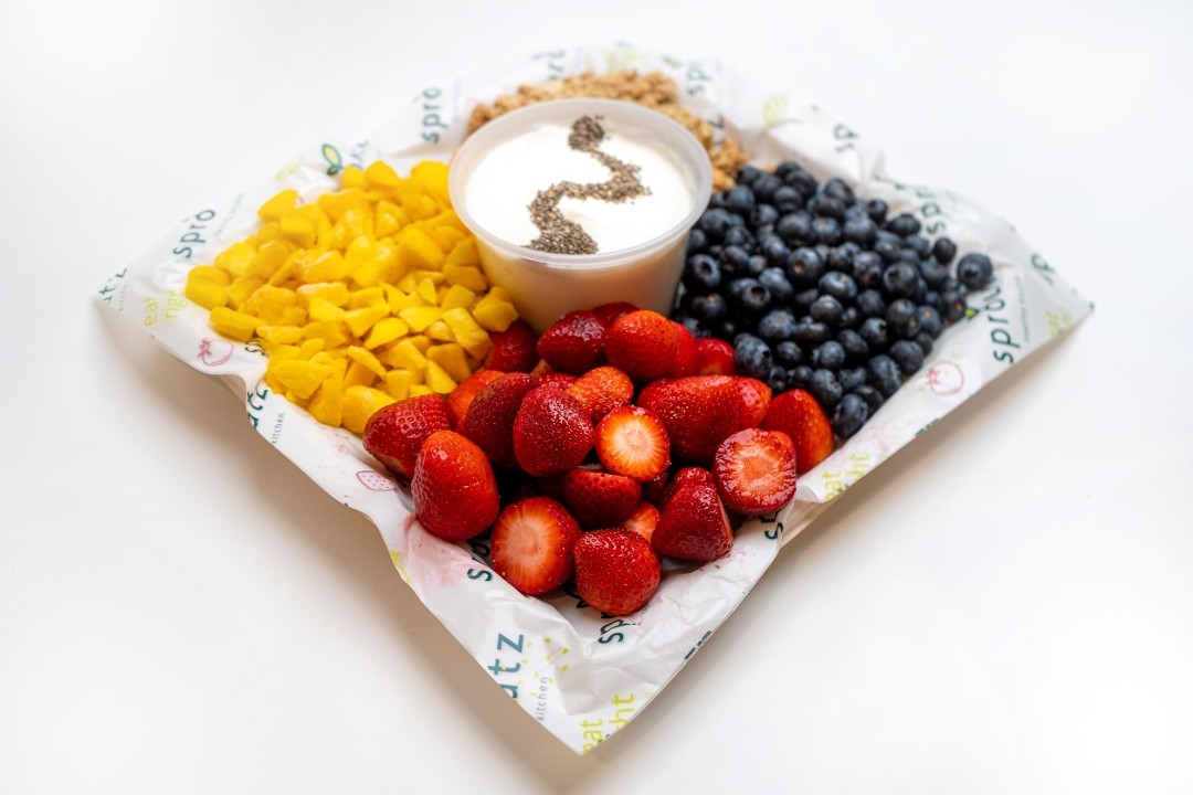 Fruit Platter w/greek yogurt