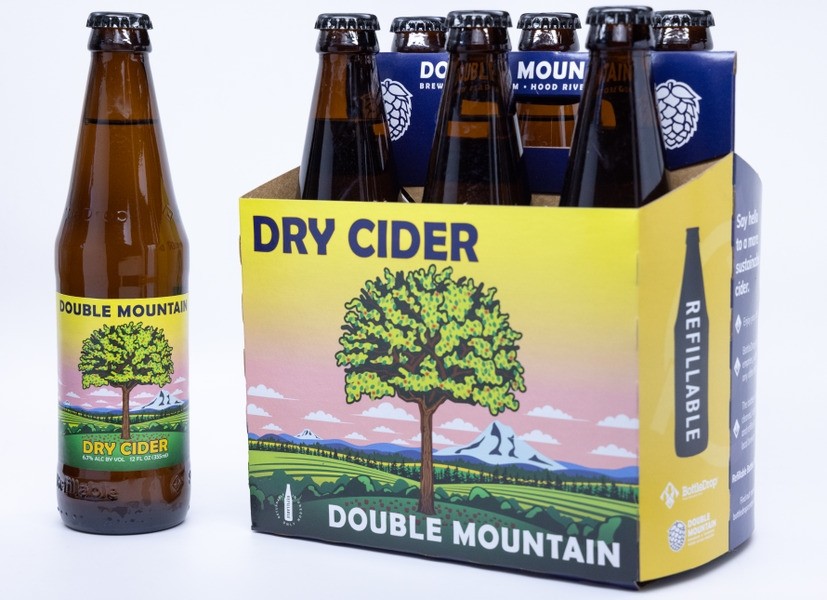 Double Mountain Dry Apple Cider 12oz