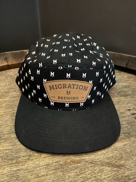 Hat - 5 Panel Multi Logo - One Size