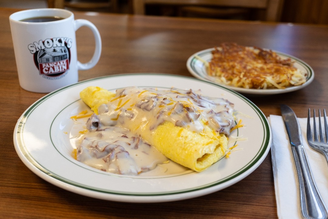 Chipped Beef Omelet