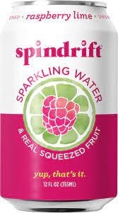 Spindrift Raspberry Lime Sparkling Water