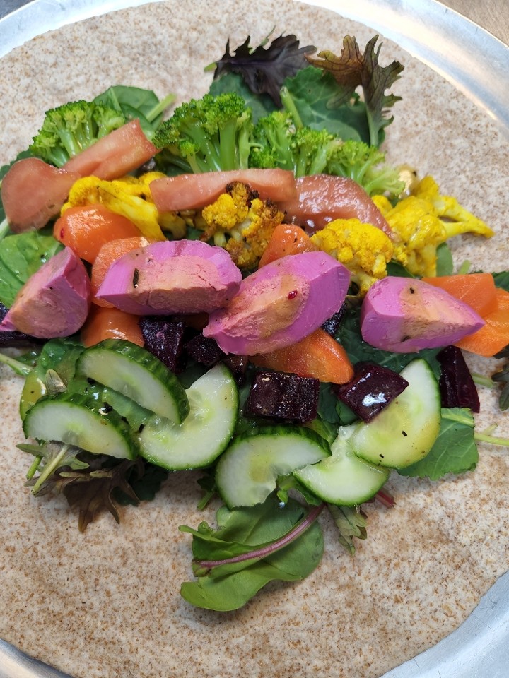 Vegetarian Salad Wrap