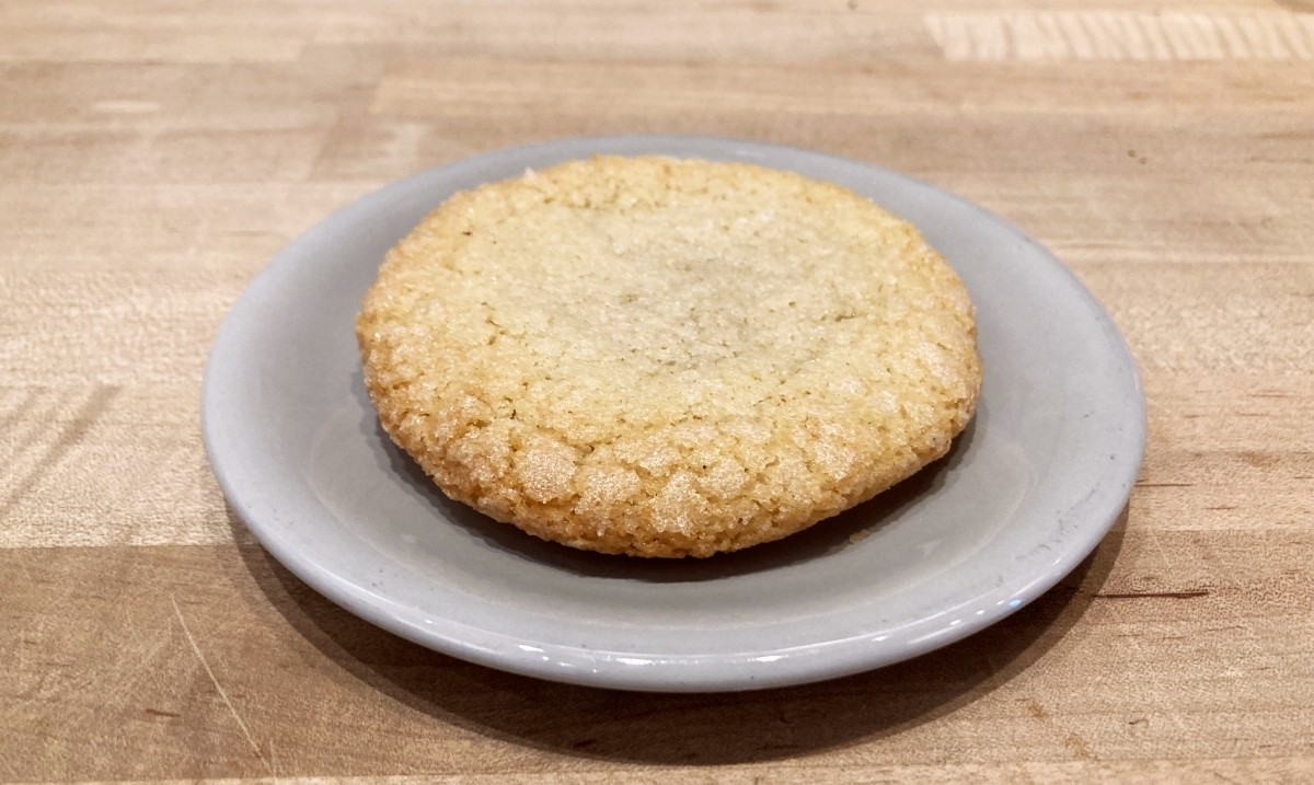 Lemon Rosewater Sugar Cookie