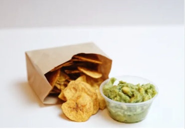 Thai Guac + Plantain Chips