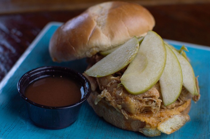 Apple Butter Pulled Chicken