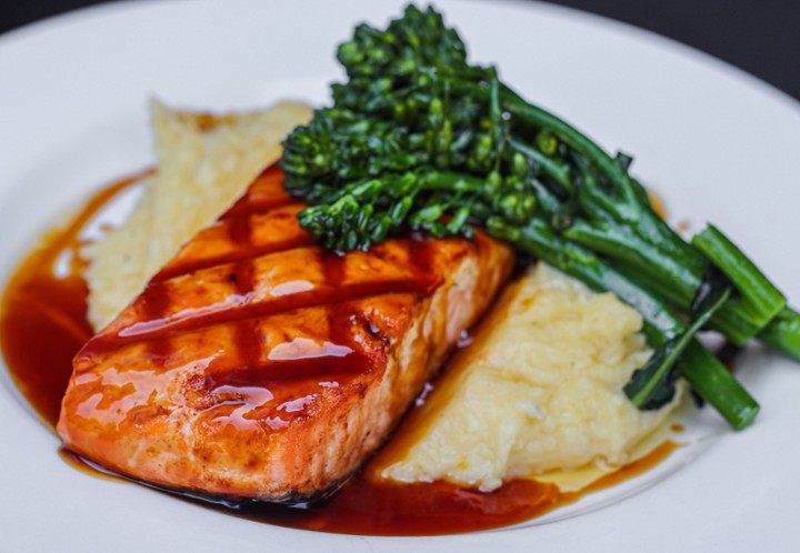 Grilled Teriyaki Salmon