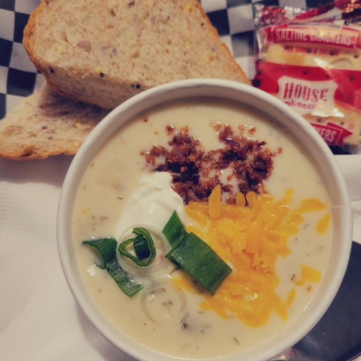 CUP OF SOUP - Loaded Baked Potato