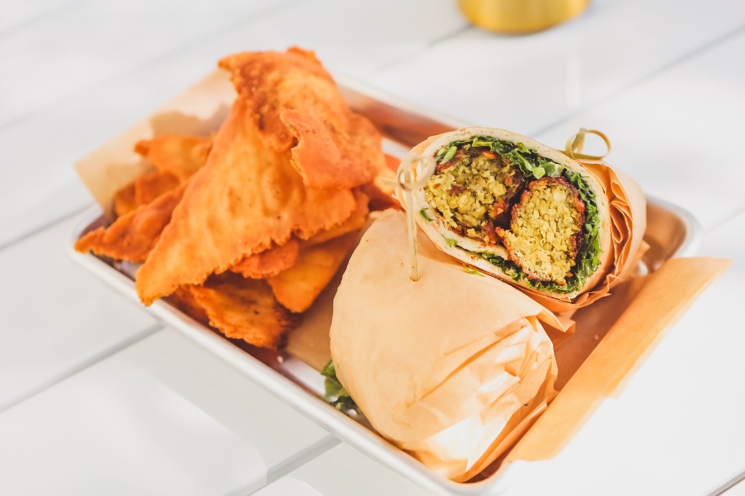 Falafel Pita Wrap