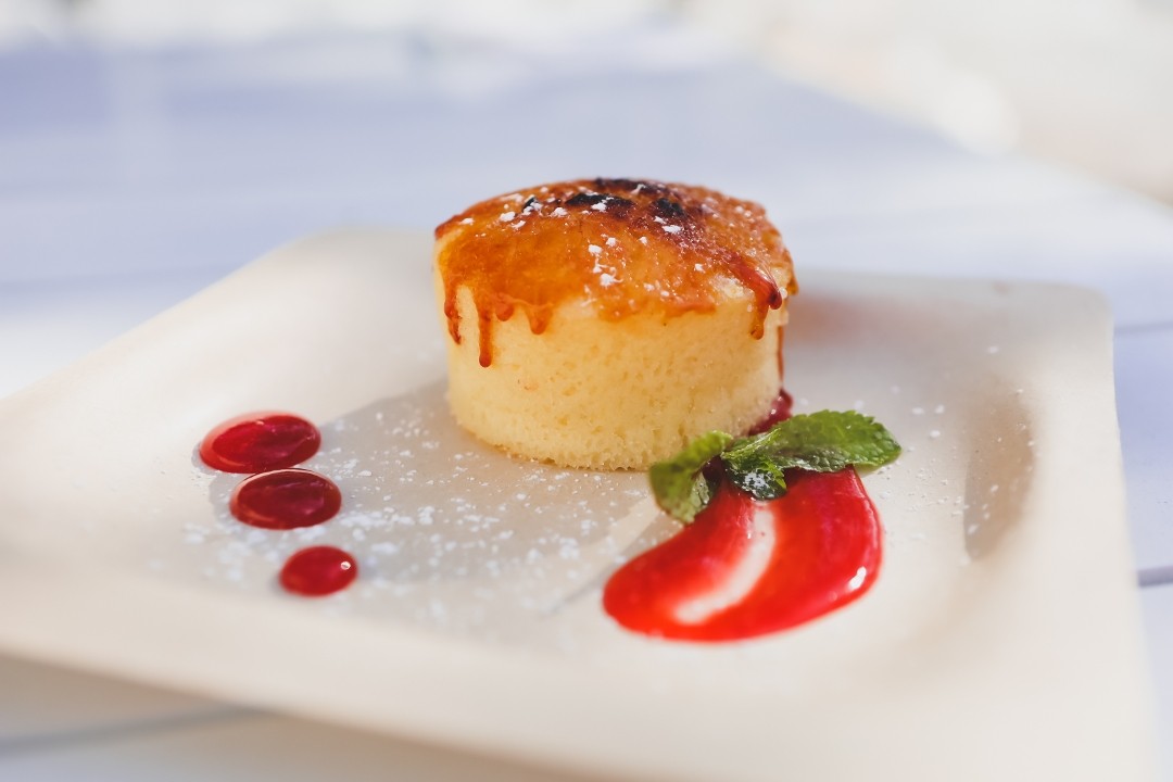 Asian Cake Brulee