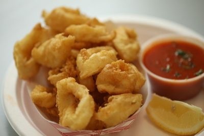 Fried Calamari  Dinner (Rings Only)