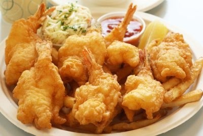 Fried Large Shrimp Dinner(7 pcs)