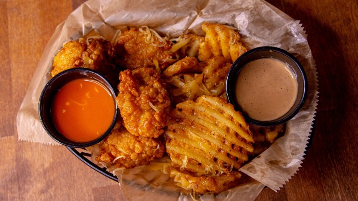 CHICKEN & WAFFLE FRIES