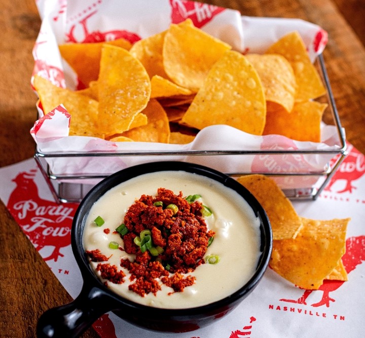 Hot Chicken Chorizo Queso