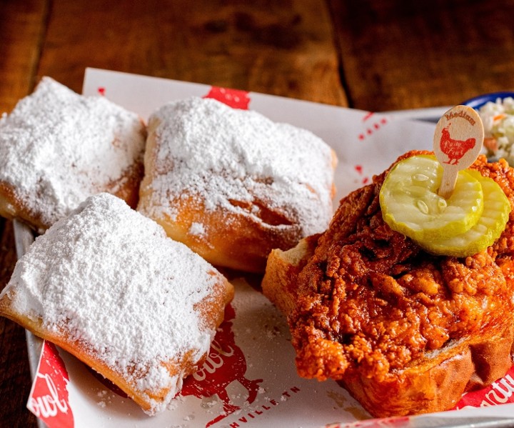 Hot Chicken and Beignets