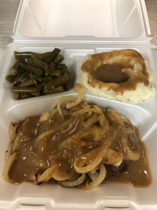 Hamburger Steak w/ Gravy