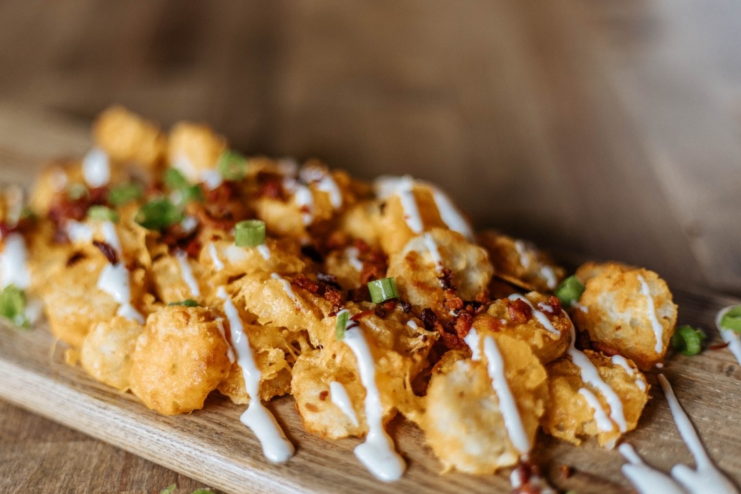 Bacon Cheddar Loaded Tots
