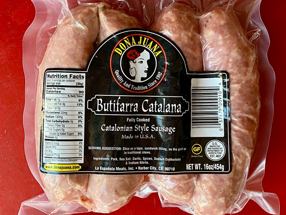 Butifarra Catalan Sausage