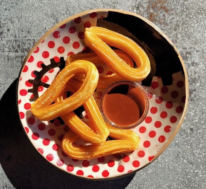 Churros con Chocolate