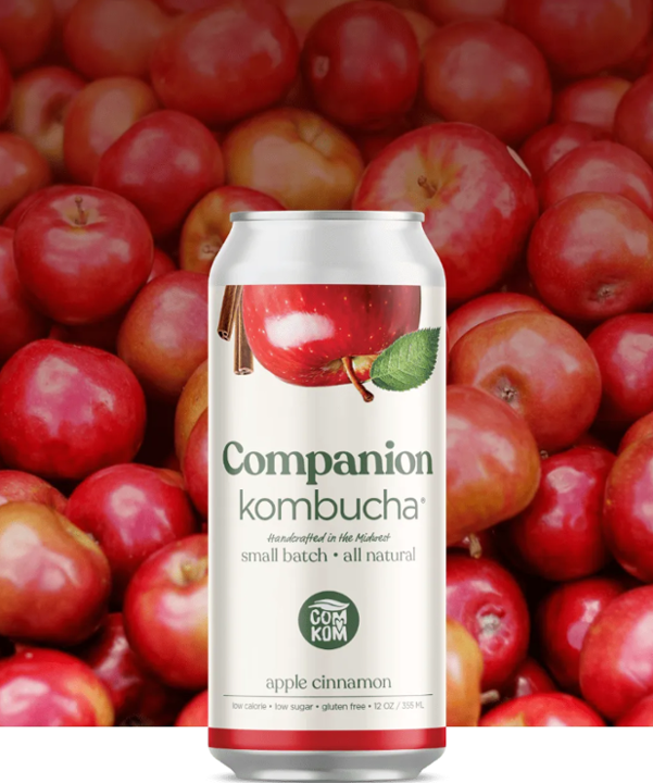 Companion Kombucha Apple Cinnamon