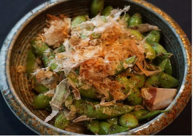 Sauteed Butter Edamame