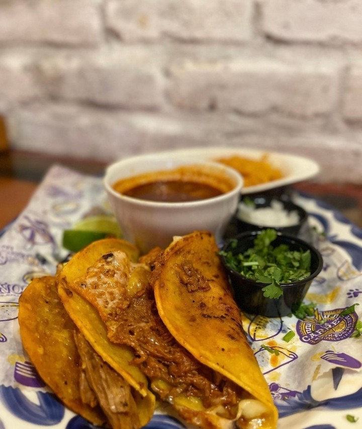Dos Quesabirria Tacos  Dinner