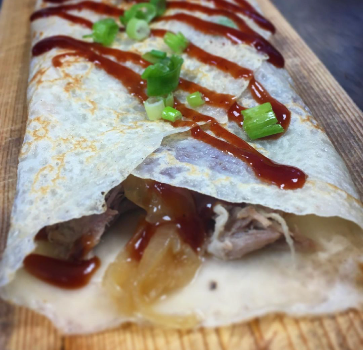 Shredded BBQ Crepe