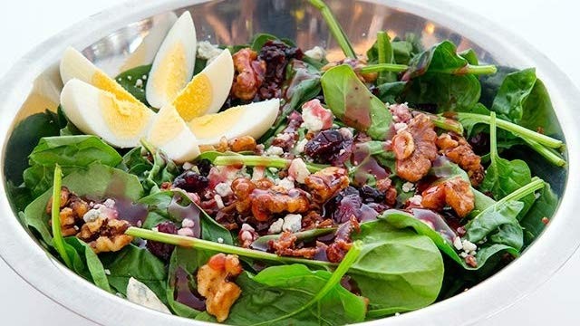 spinach + feta salad