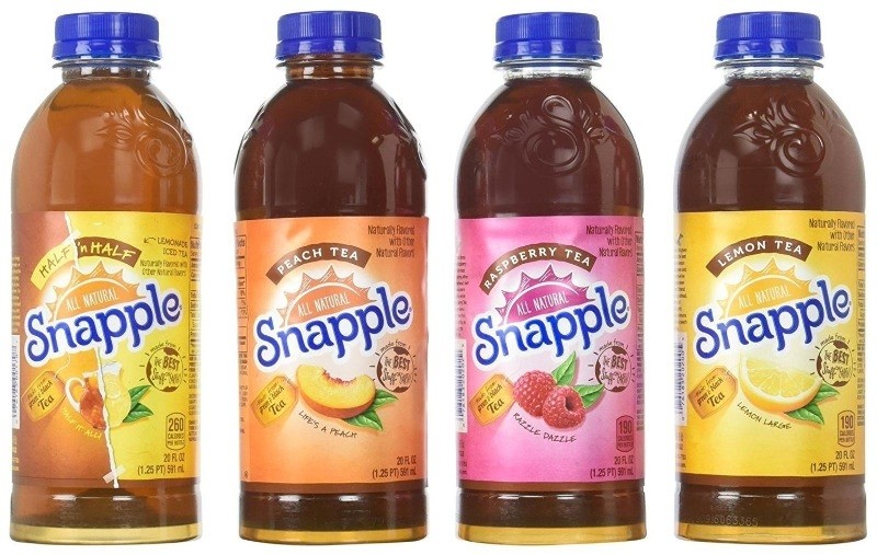 snapple iced tea (bottled)