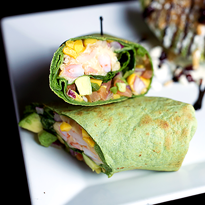 Mango Shrimp Wrap