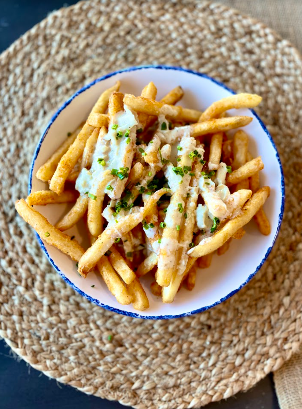 Sd Fries with She Crab Drizzle