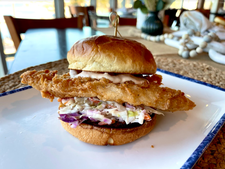 Flounder Sandwich