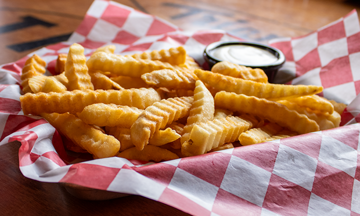 Crinkle Cut Fries - Basket