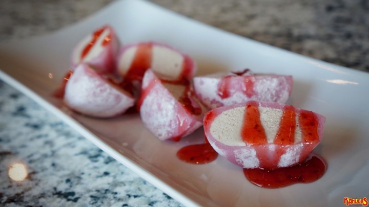 Strawberry Mochi Ice Cream