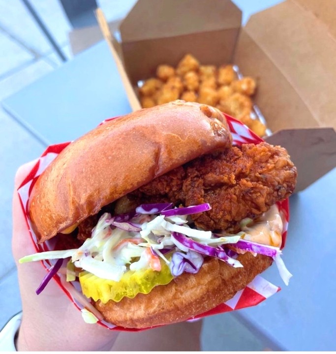 Spicy Fried Chicken Sandwich