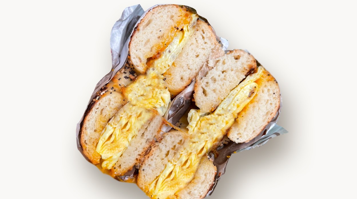 Eggs on a Bagel