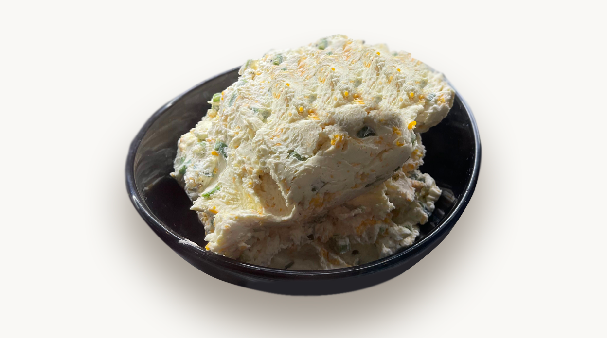 Jalapeño Cheddar Cream Cheese (1/2lb)