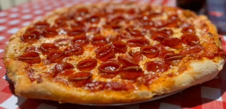 Hot Honey Pepperoni Pizza