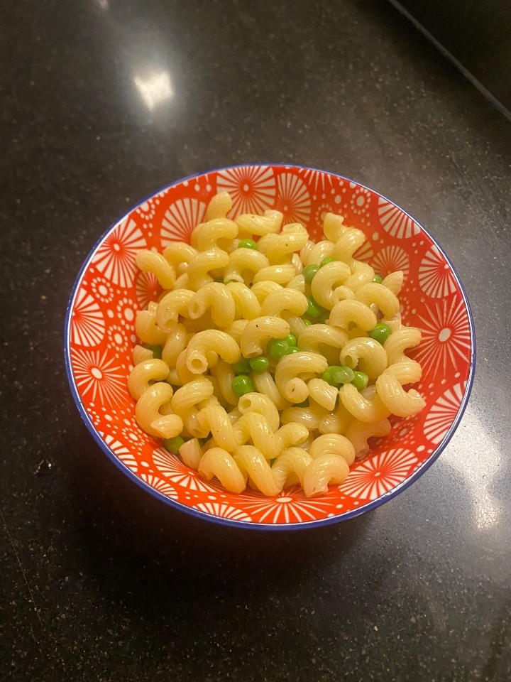 Shells with Peas