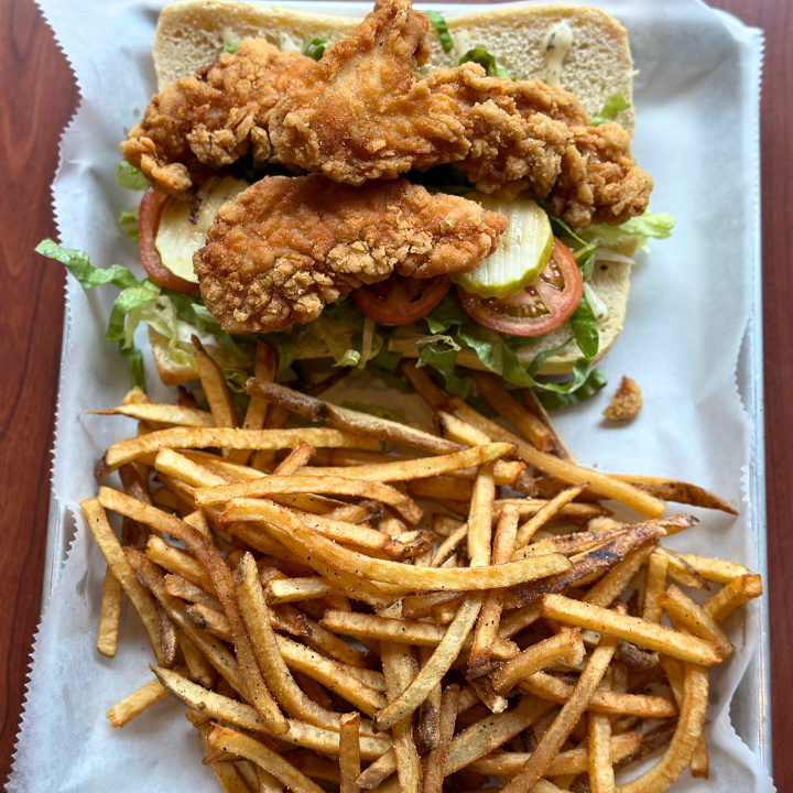 Fried Chicken Po'Boy